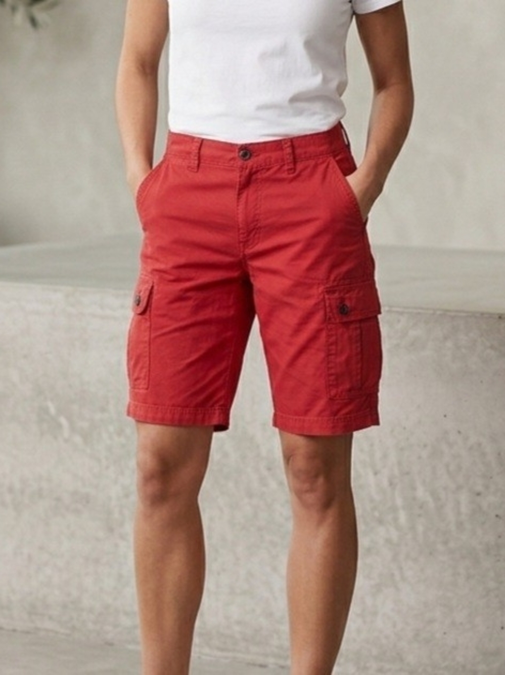 Levi's Red Women's Cargo Shorts